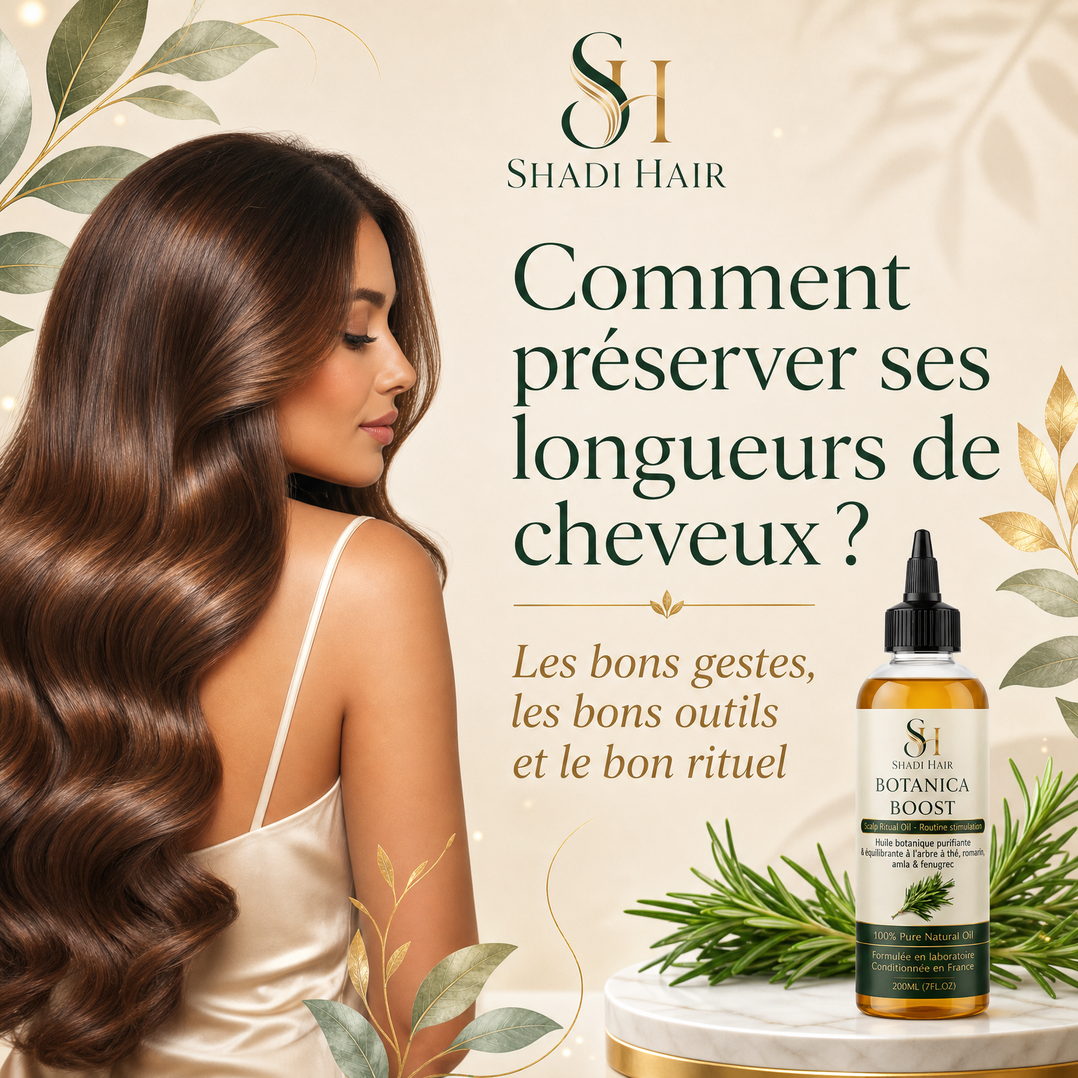 Comment préserver ses longueurs de cheveux ? Les bons gestes, les bons outils et le bon rituel Image